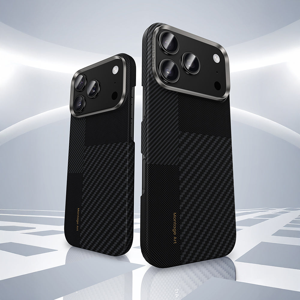 Benks Montage ArmorAir iPhone 17 Pro Max Magsafe Karbon Fiber Kevlar Telefon Kılıfı Benks Montage ArmorAir iPhone 17 Pro Max Magsafe Karbon Fiber Kevlar Telefon Kılıfı